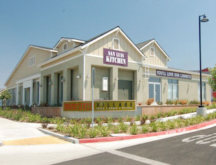 San Luis Kitchen Showroom Exterior from Broad Street